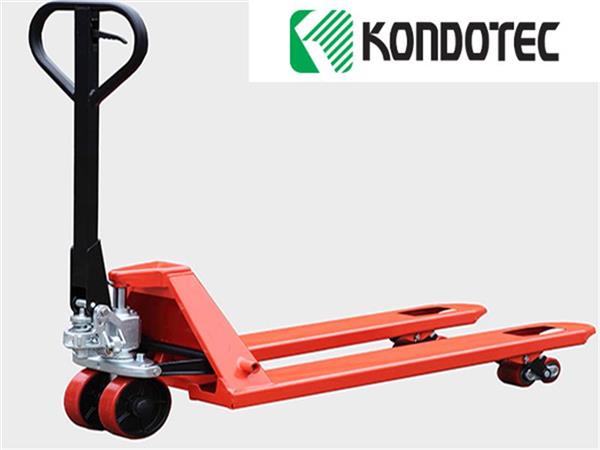 Xe nâng tay Kondotec càng rộng 2.5 tấn