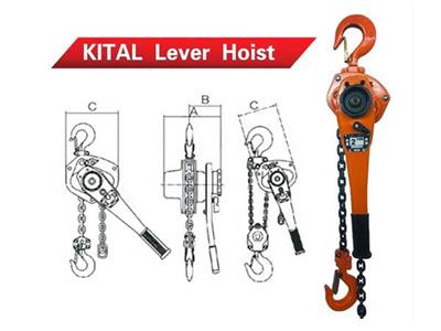 Pa lăng xích lắc tay Kital 0.75 tấn